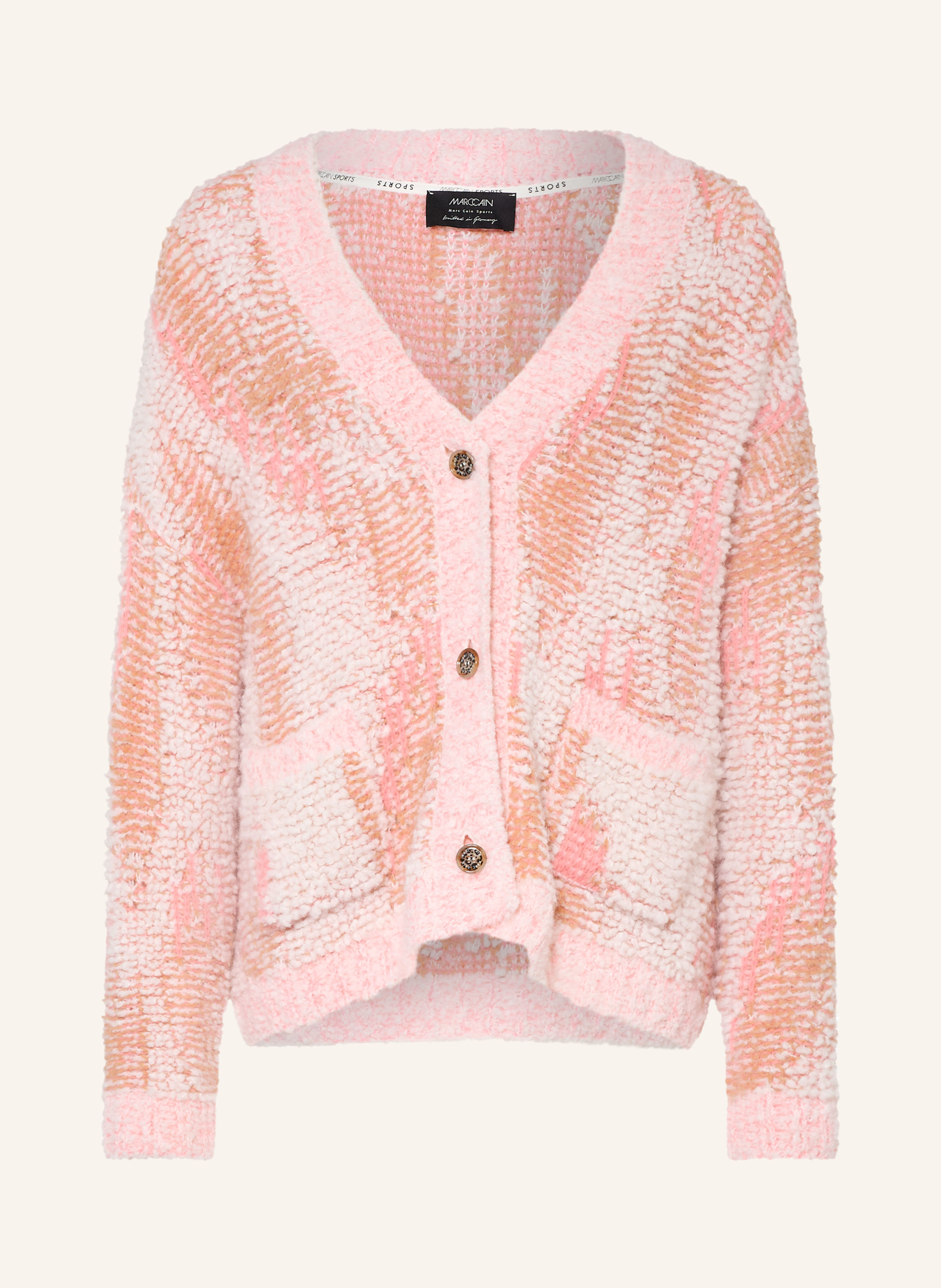 MARC CAIN Strickjacke mit Alpaka