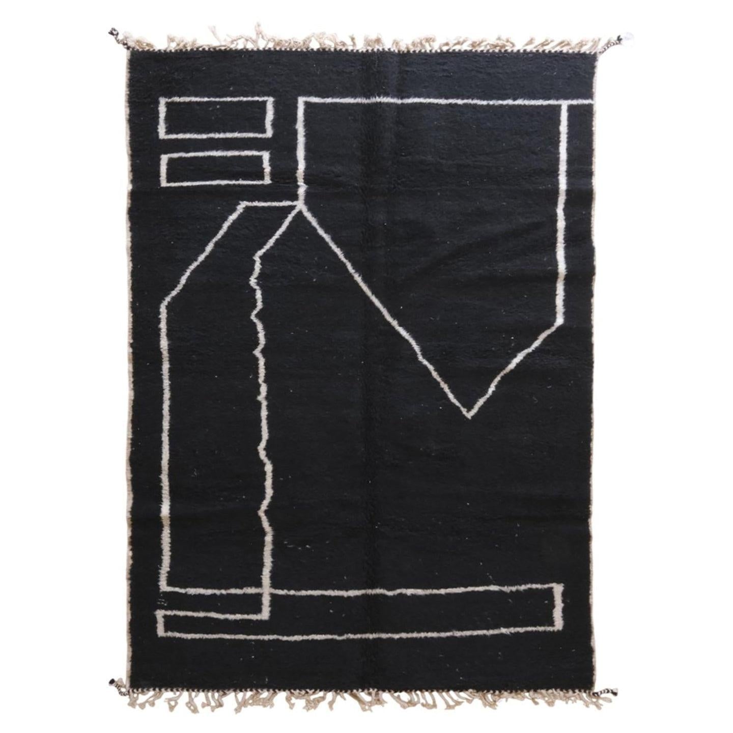 AFK Living vloerkleed Berber - handgemaakt - Wol - 80 cm x 240 cm