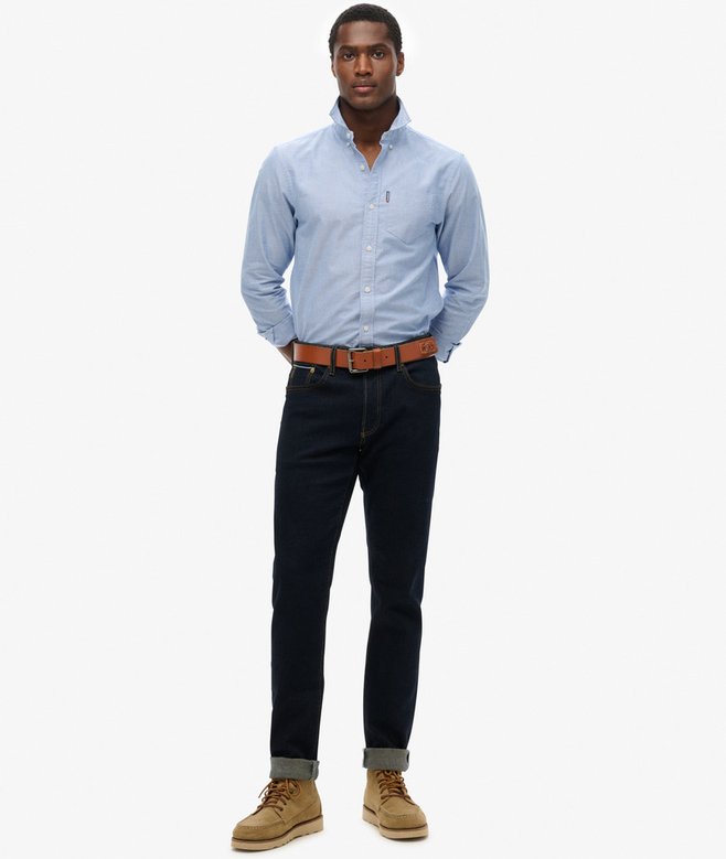Essentials Long Sleeve Oxford Shirt