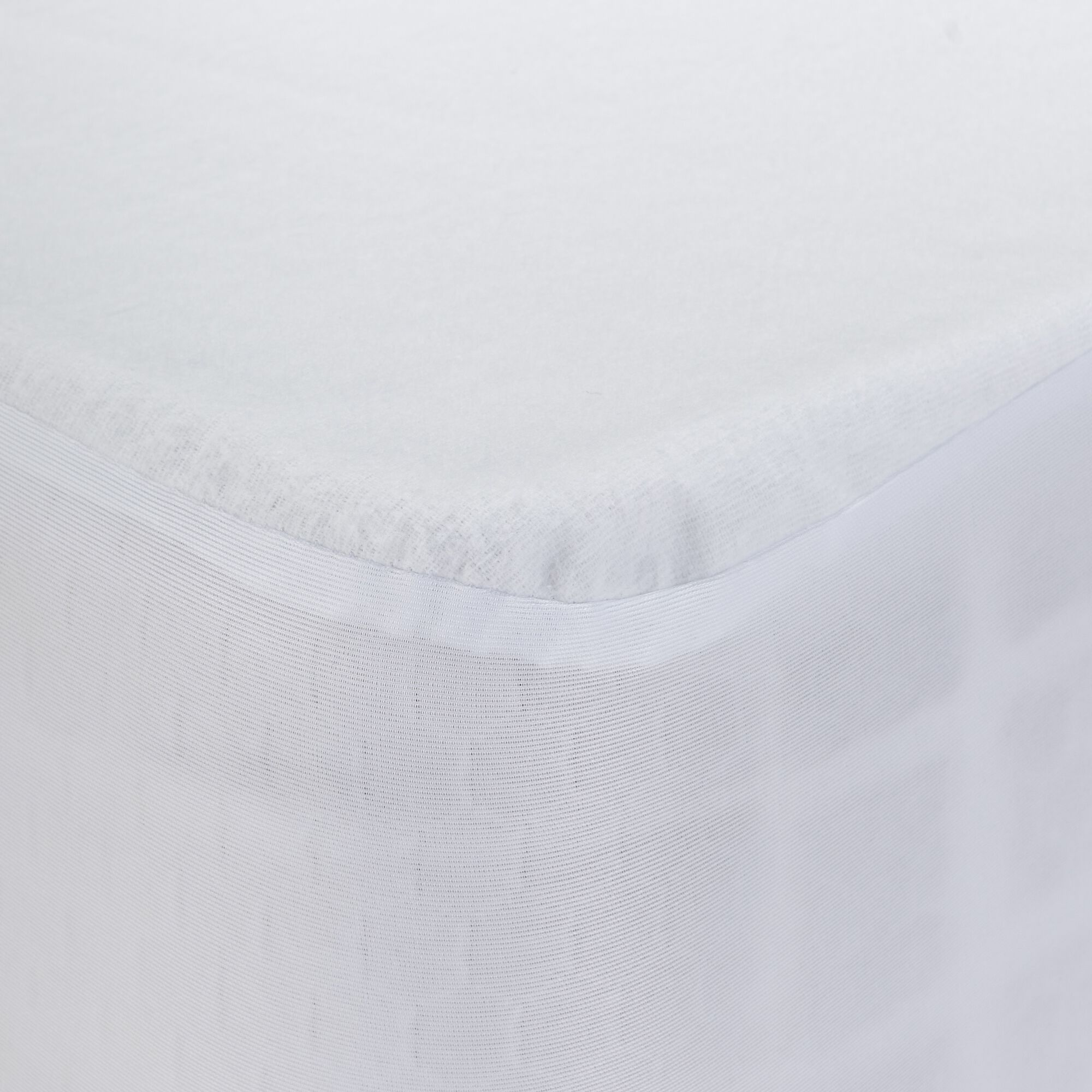 BASILE - Protège-matelas imperméable en coton recyclé 90x200cm bonnet 25cm