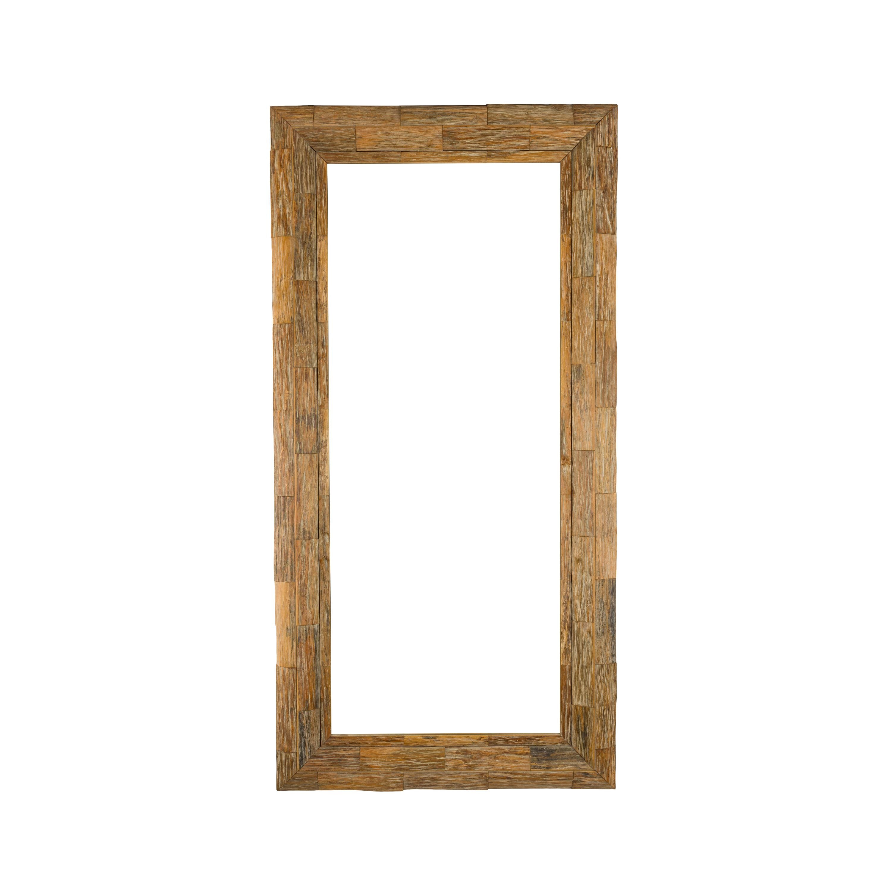 Housecraft Living Lias Spiegel/ Wandspiegel 100x200 cm Hout - Bruin