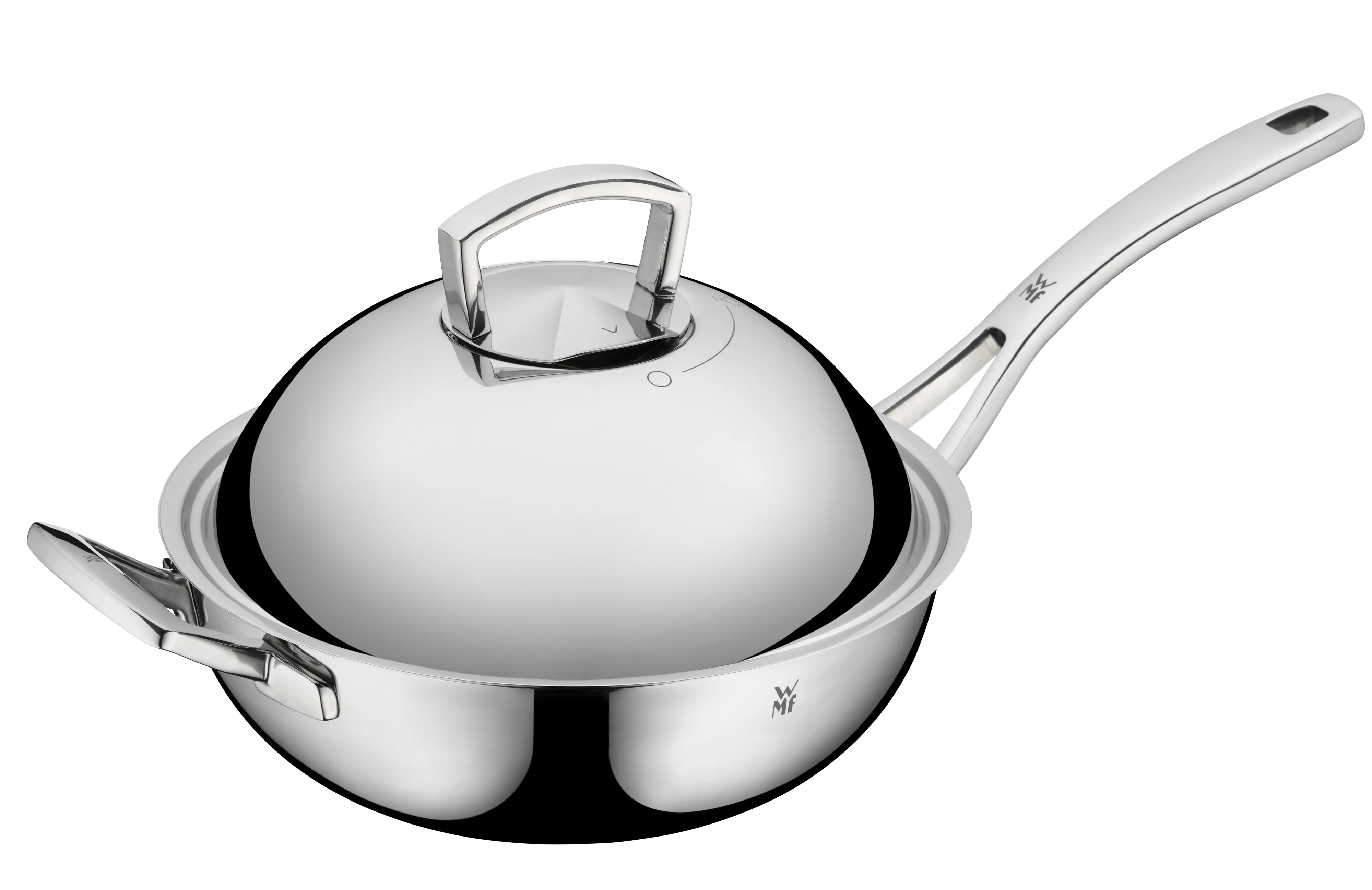 WMF Wok Multiply 28 cm with stainless steel lid