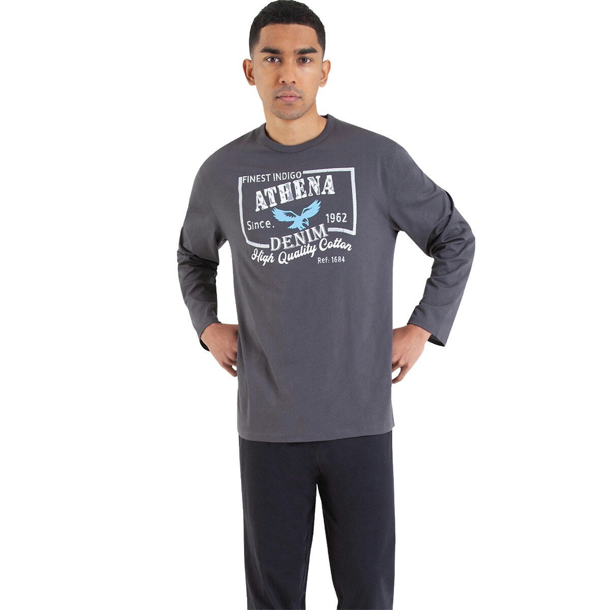 Pyjama T-shirt manches longues