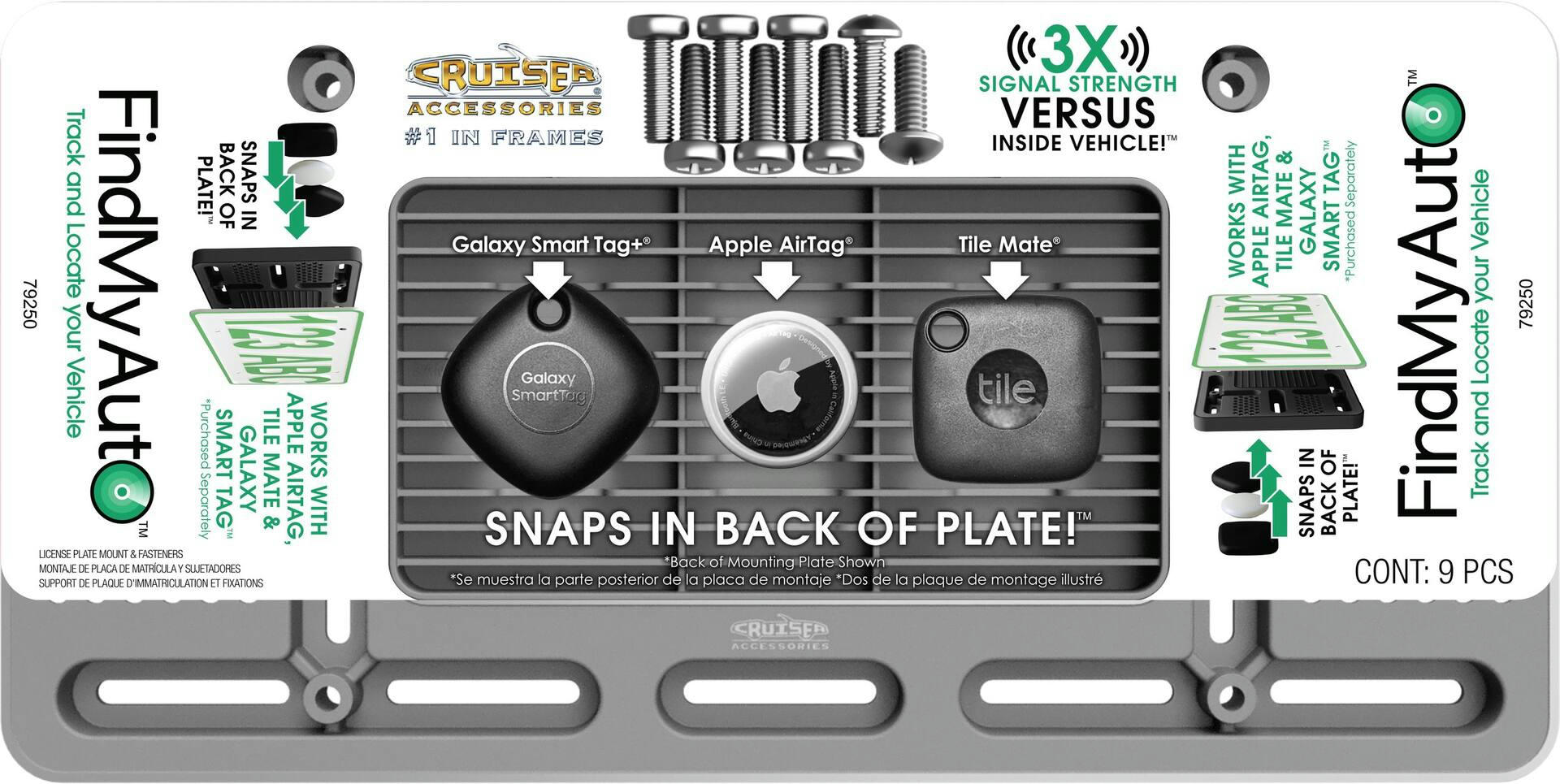 AutoTrends Vehicle Finder License Plate Mount