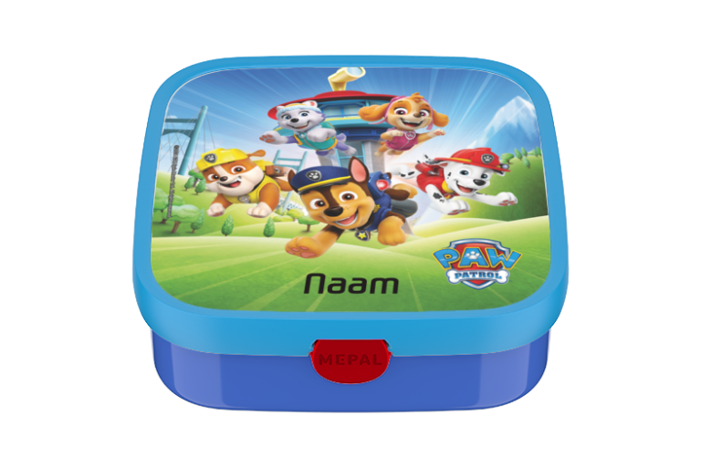 Ontwerp je eigen Lunchbox Campus groot - Paw Patrol Pups