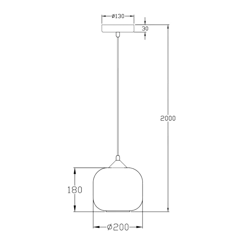 Hängeleuchte Dock