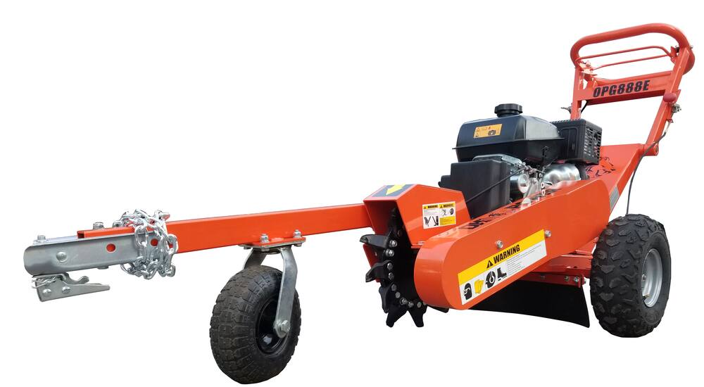 Detail K2 OPG888E 14-in 14 HP Gas-Powered Electric-Start Stump Grinder