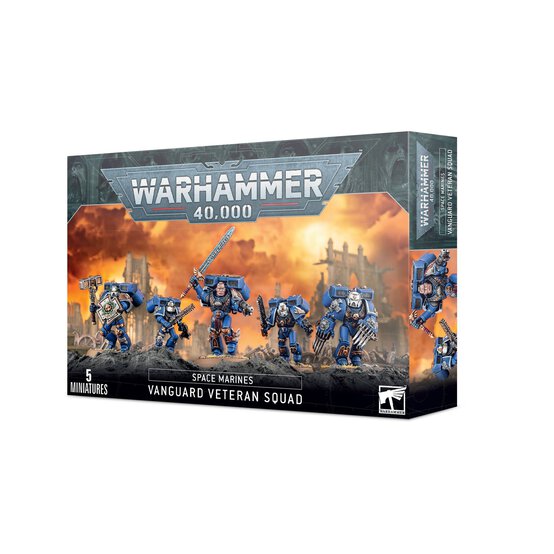 Warhammer 40,000 Space Marines Vanguard Veteran Squad