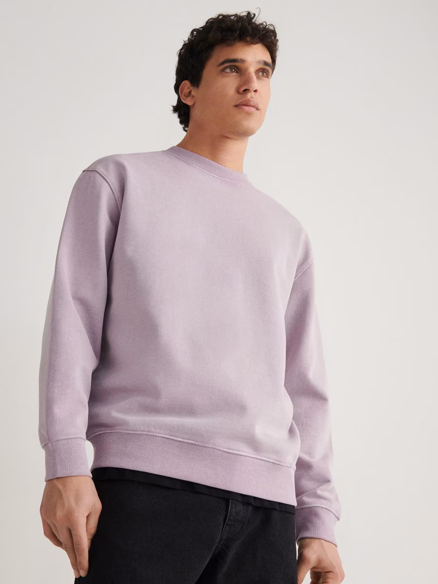 Sweatshirt With Wash Effect