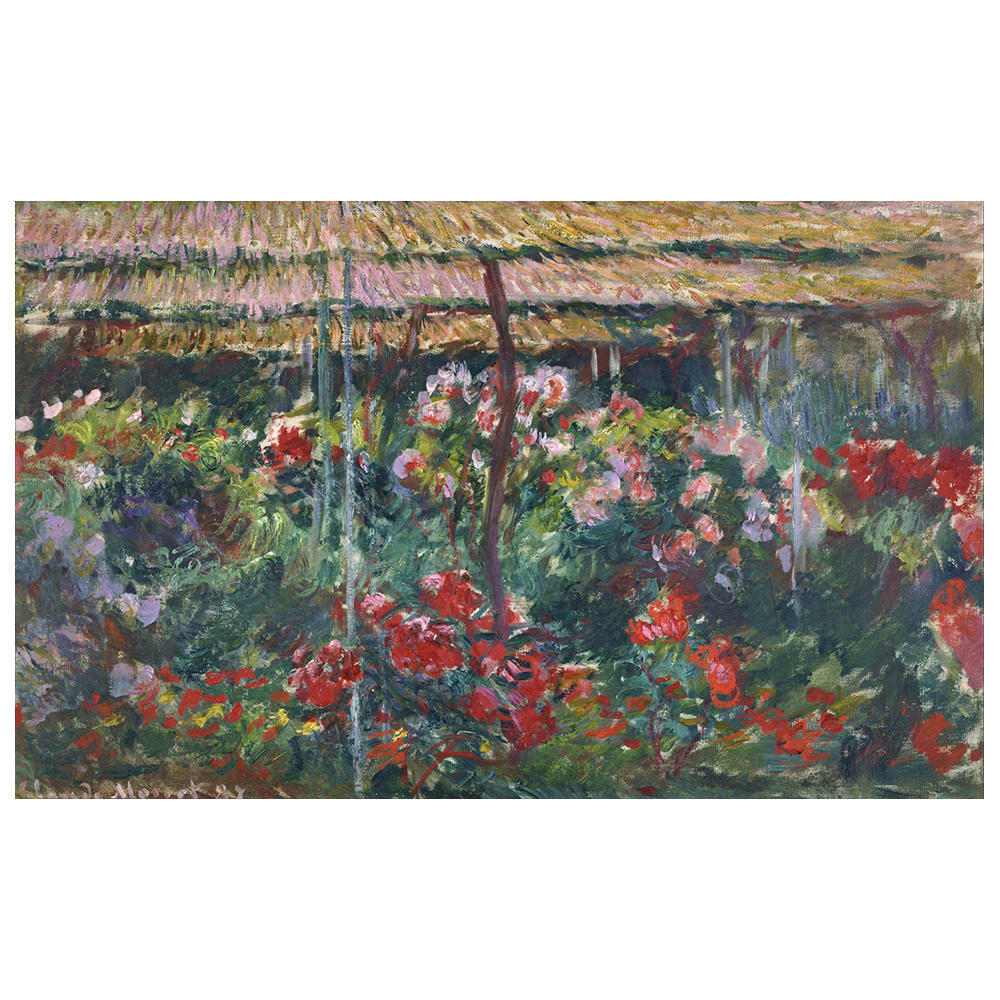 - Tableau - Peony Garden (Jardin de Pivoines) Claude Monet 50x80cm