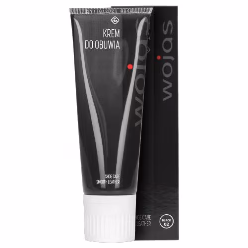 Czarny krem do obuwia tuba 75 ml