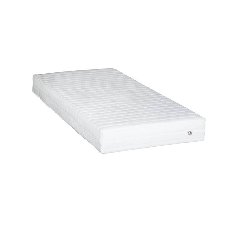 KLO - Ensemble  90x190  Matelas Mousse HD + Sommier Métal