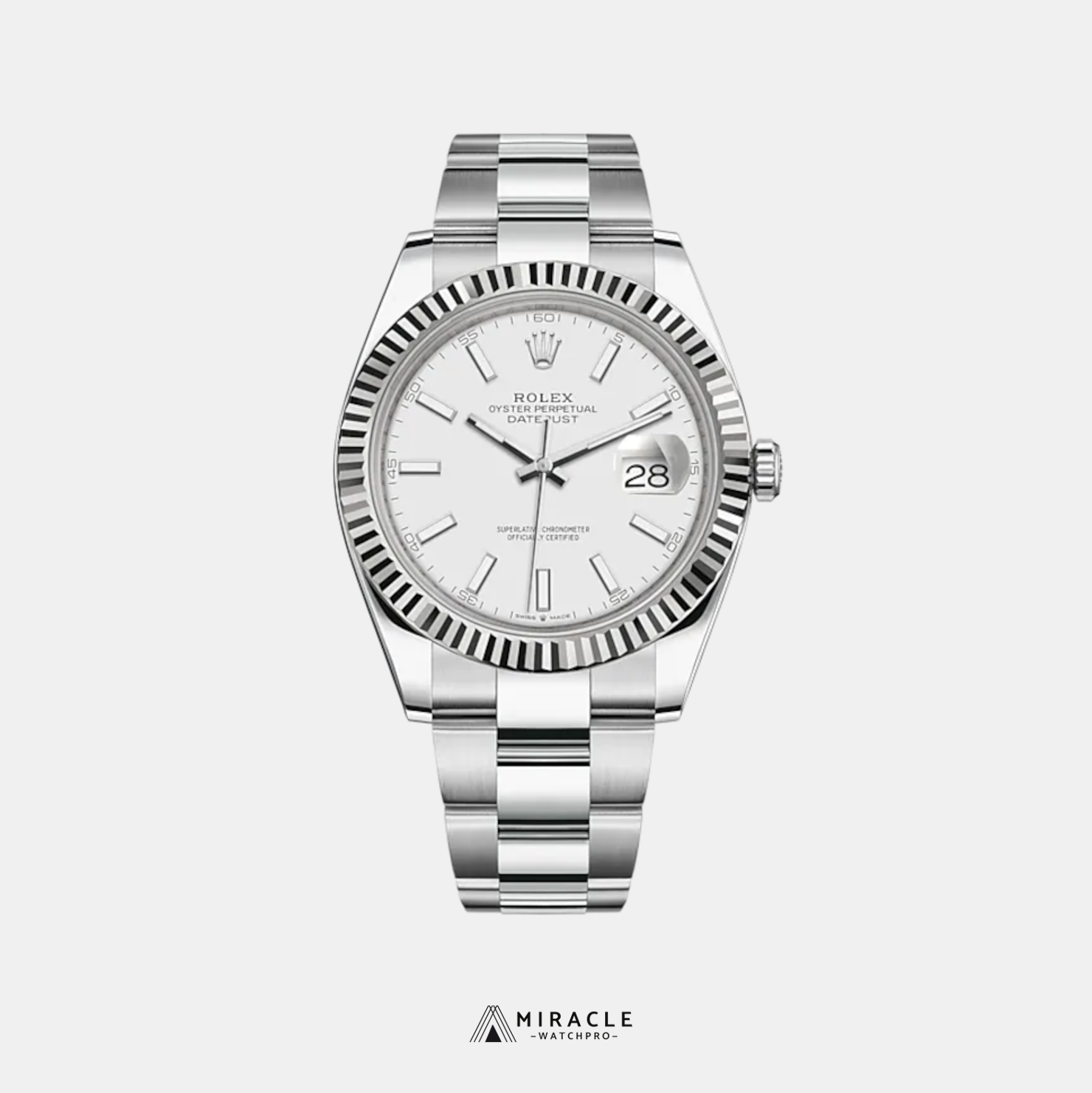 ROLEX-DATEJUST-REF.M126334-0009-ELITE CLONE-41MM-Replica Watch