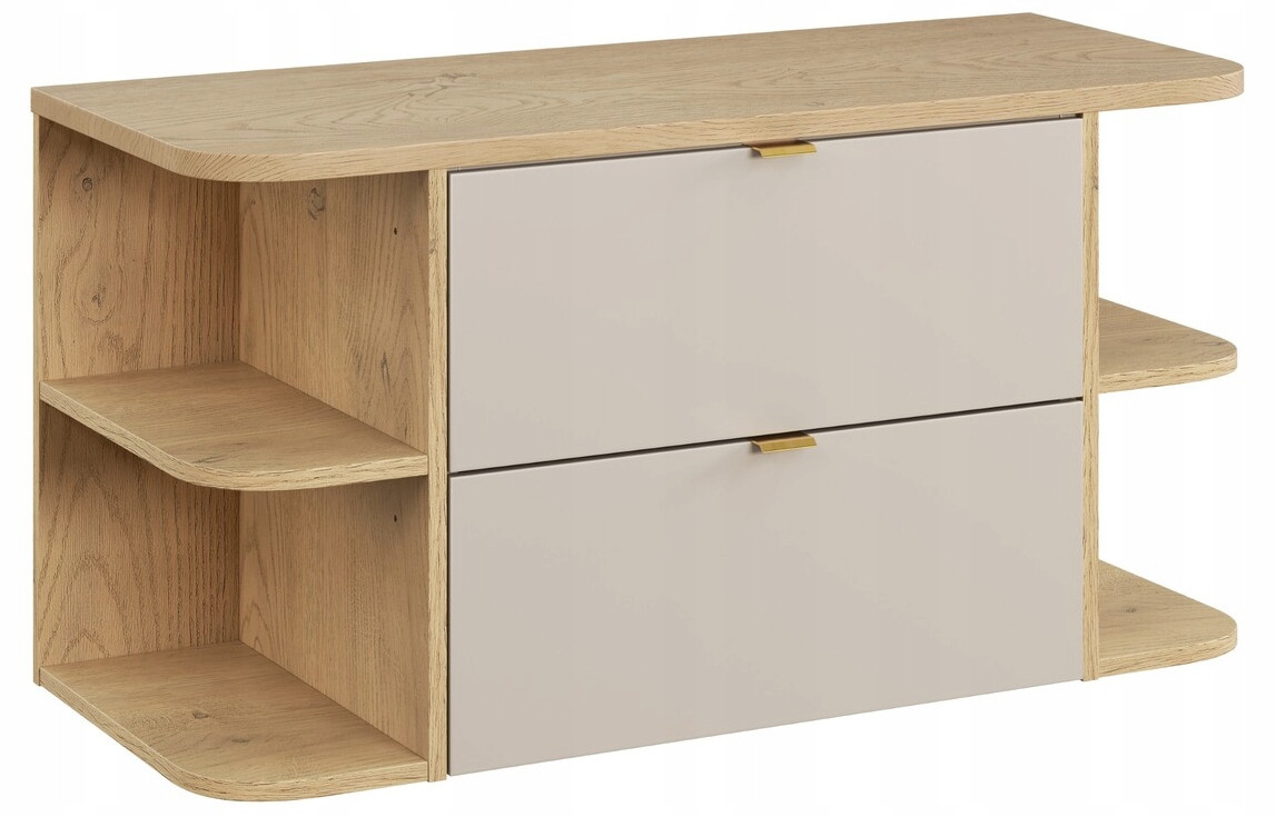 Szafka Łazienkowa DALIA 100 cm z Blatem Dąb Cremona Kaszmir