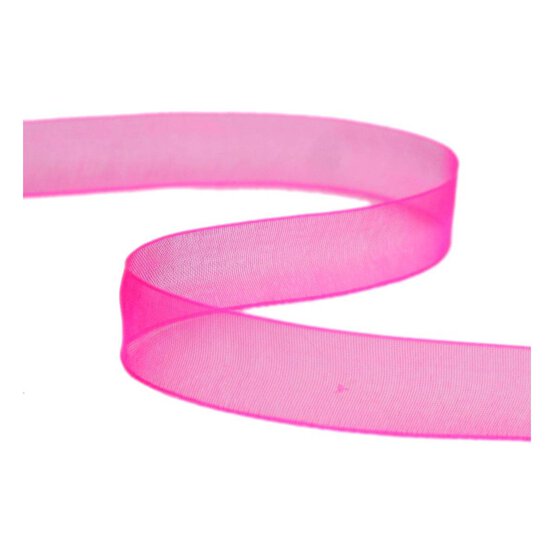 Hot Pink Organdie Ribbon 12mm x 6m