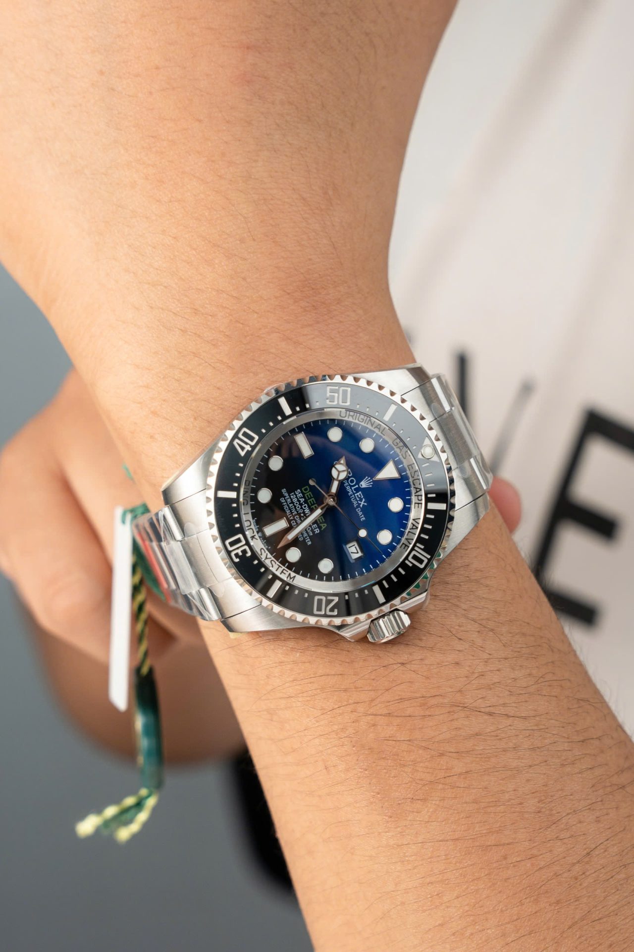 Rolex Deepsea 126660 James Cameron 904L Steel Blue Dial 44mm Oyster Super Clone
