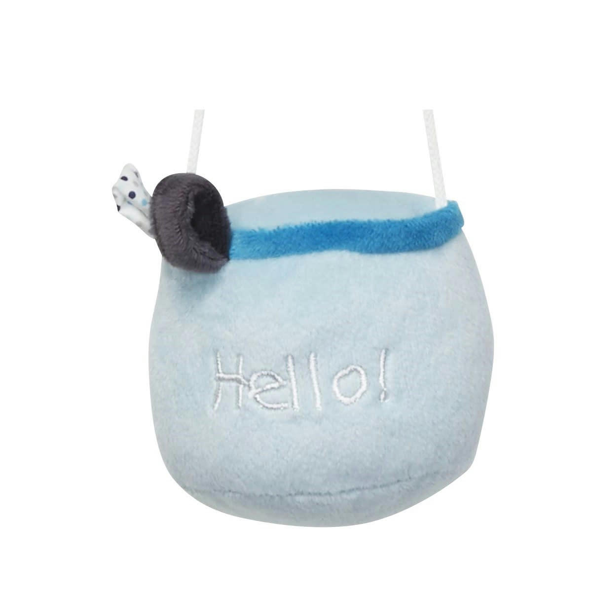 LAZARE - Suspension Deco Murale en polyester Bleu