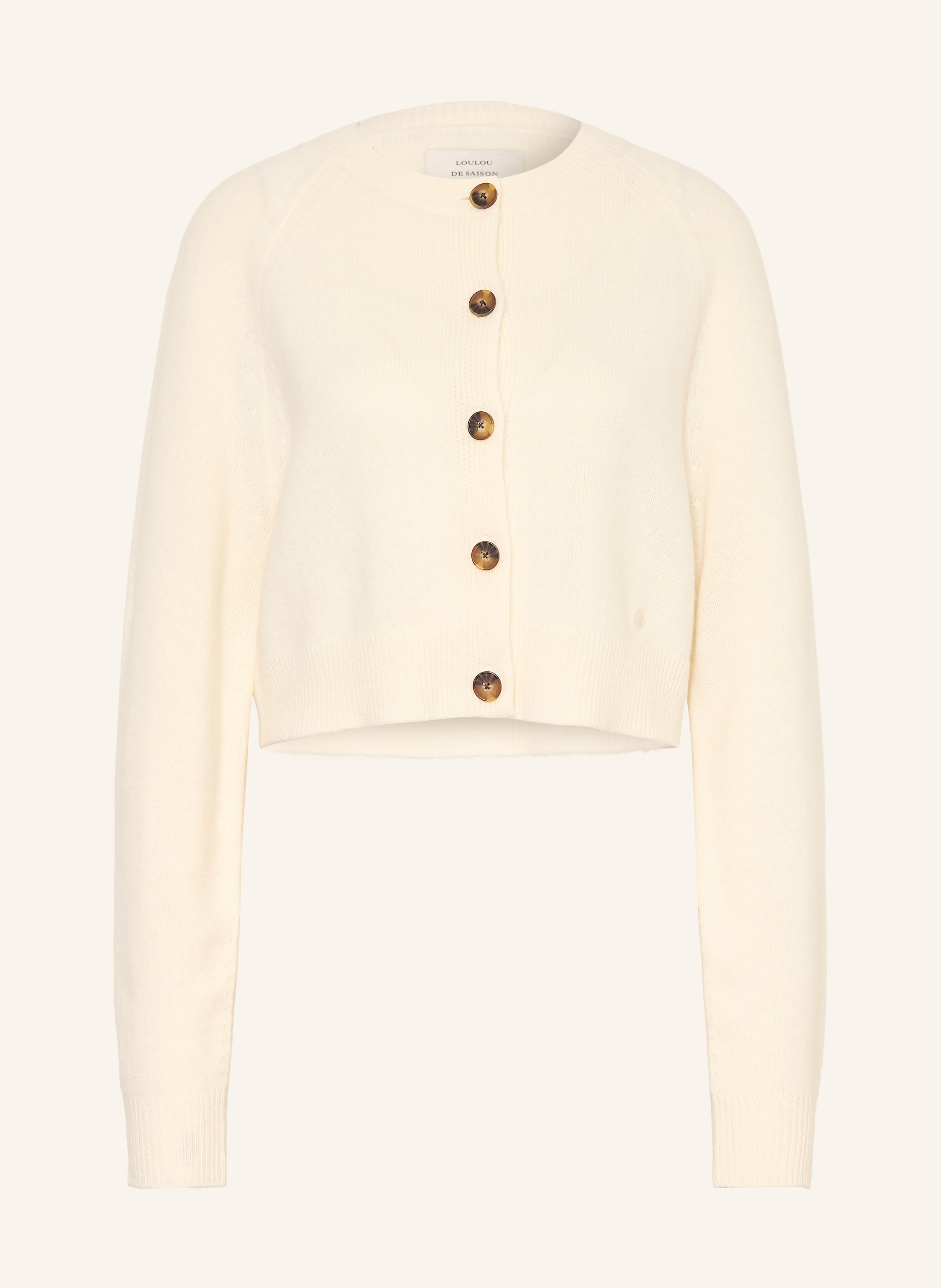 LOULOU DE SAISON Strickjacke HEIKE aus Cashmere