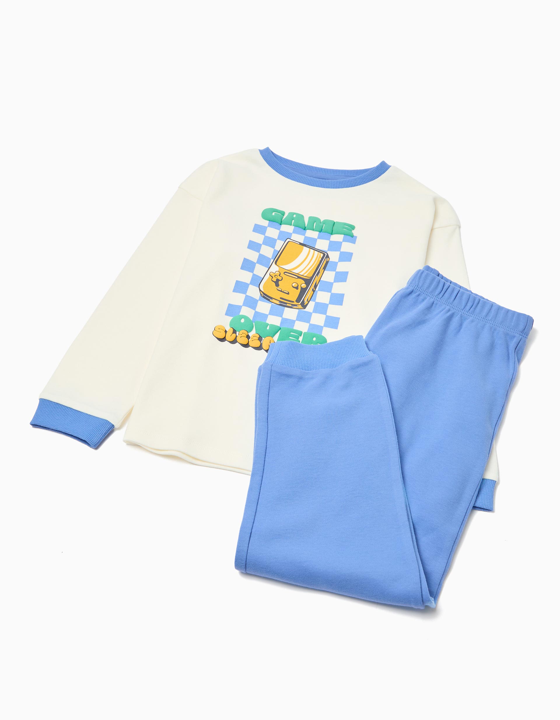 Pijama, Menino, Branco