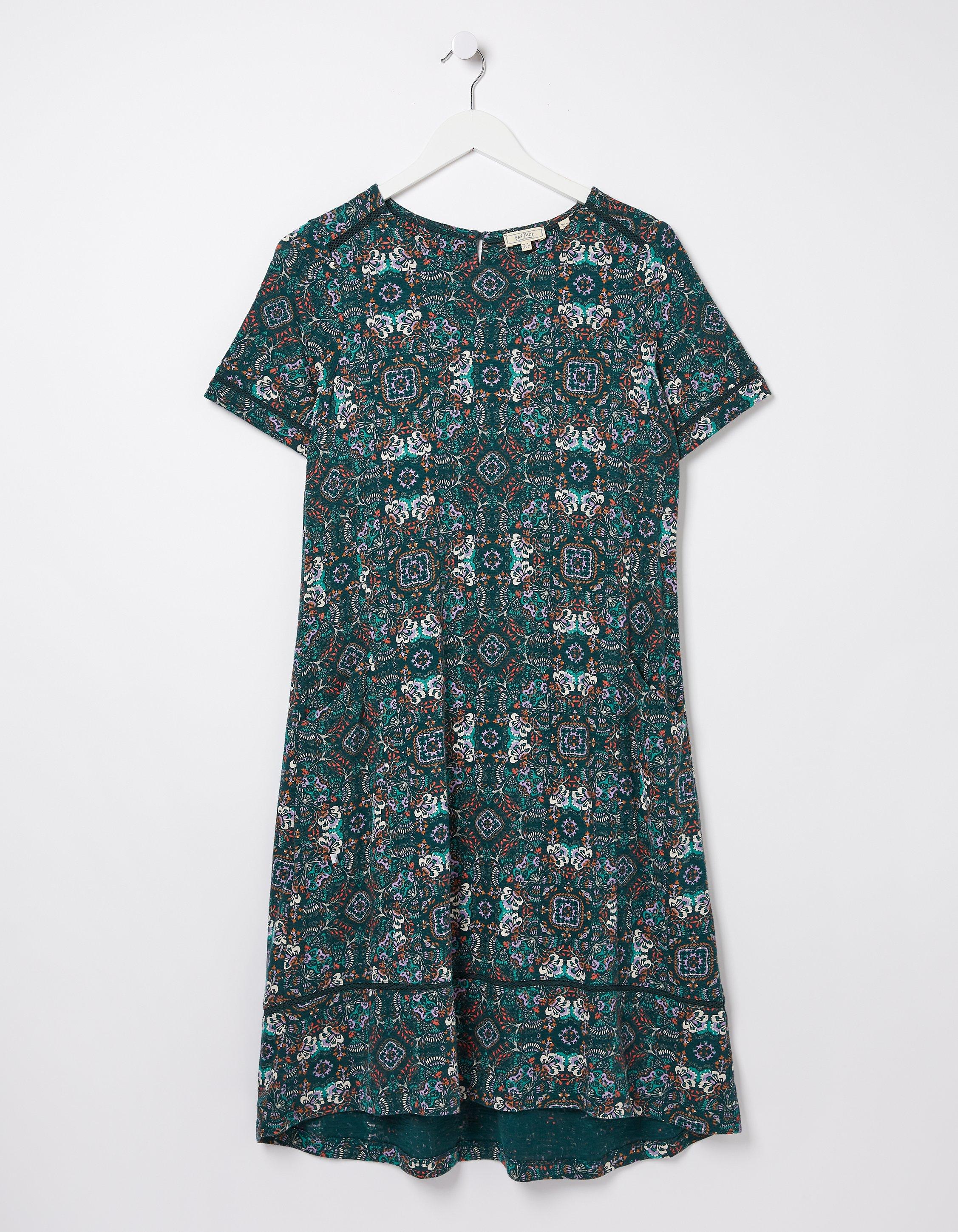 Simone Mirrored Jersey Dress