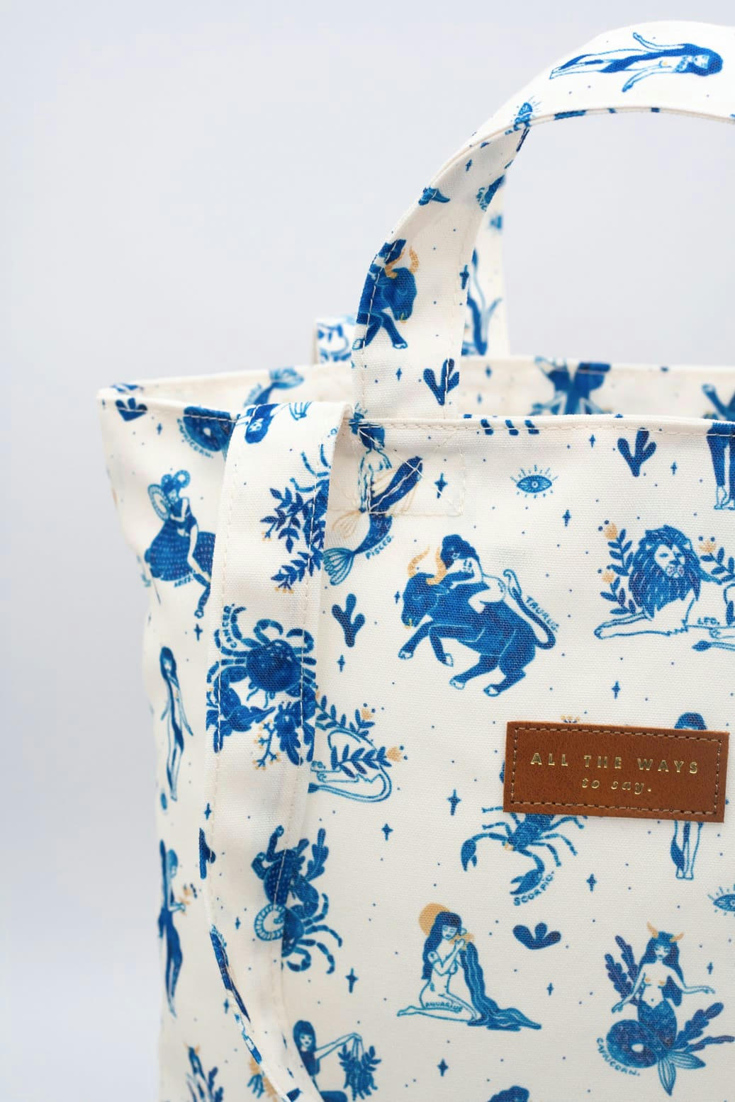 ASTRO - Tote bag polyester recyclé motif Astrologie