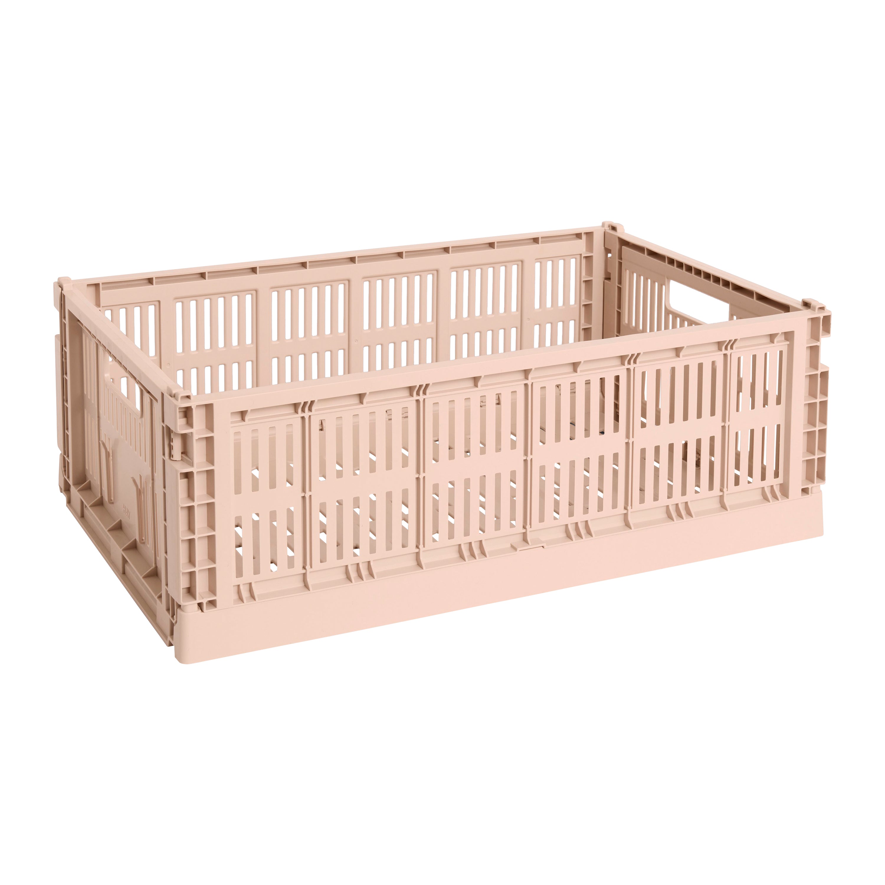 HAY Colour Crates Krat L - Rechthoekig - Poeder