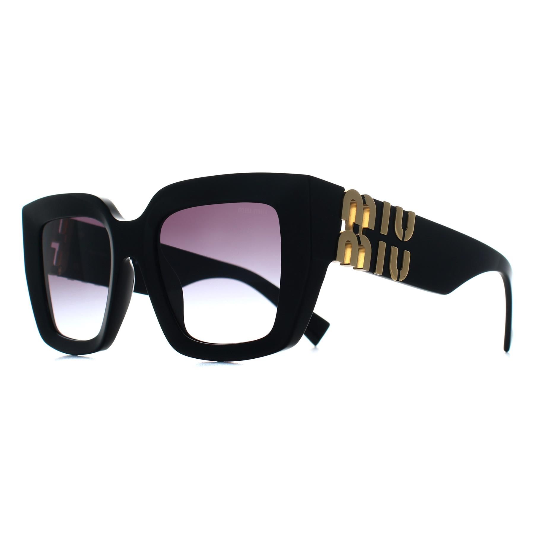 Miu Miu Square Black Gradient Grey MUB05S