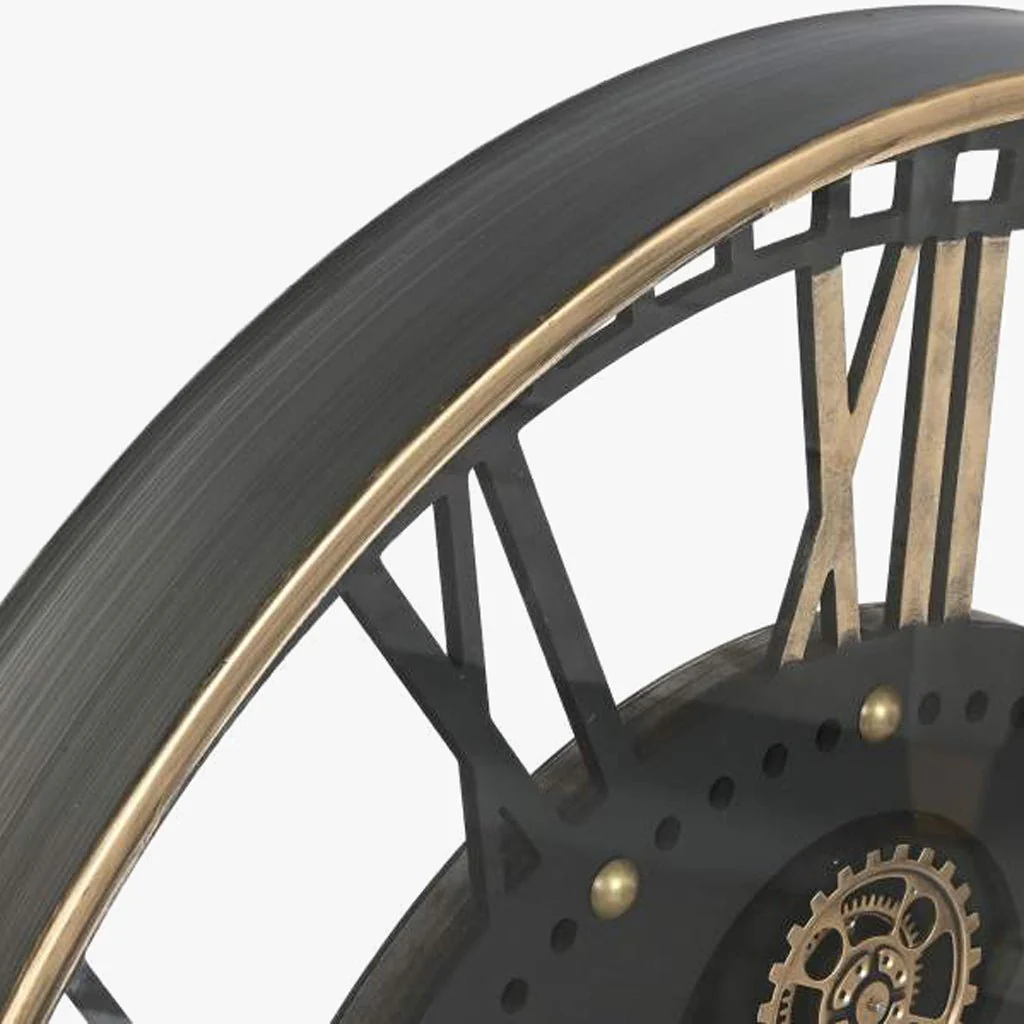 Relogio Metal Pt/Dr 100x9x100