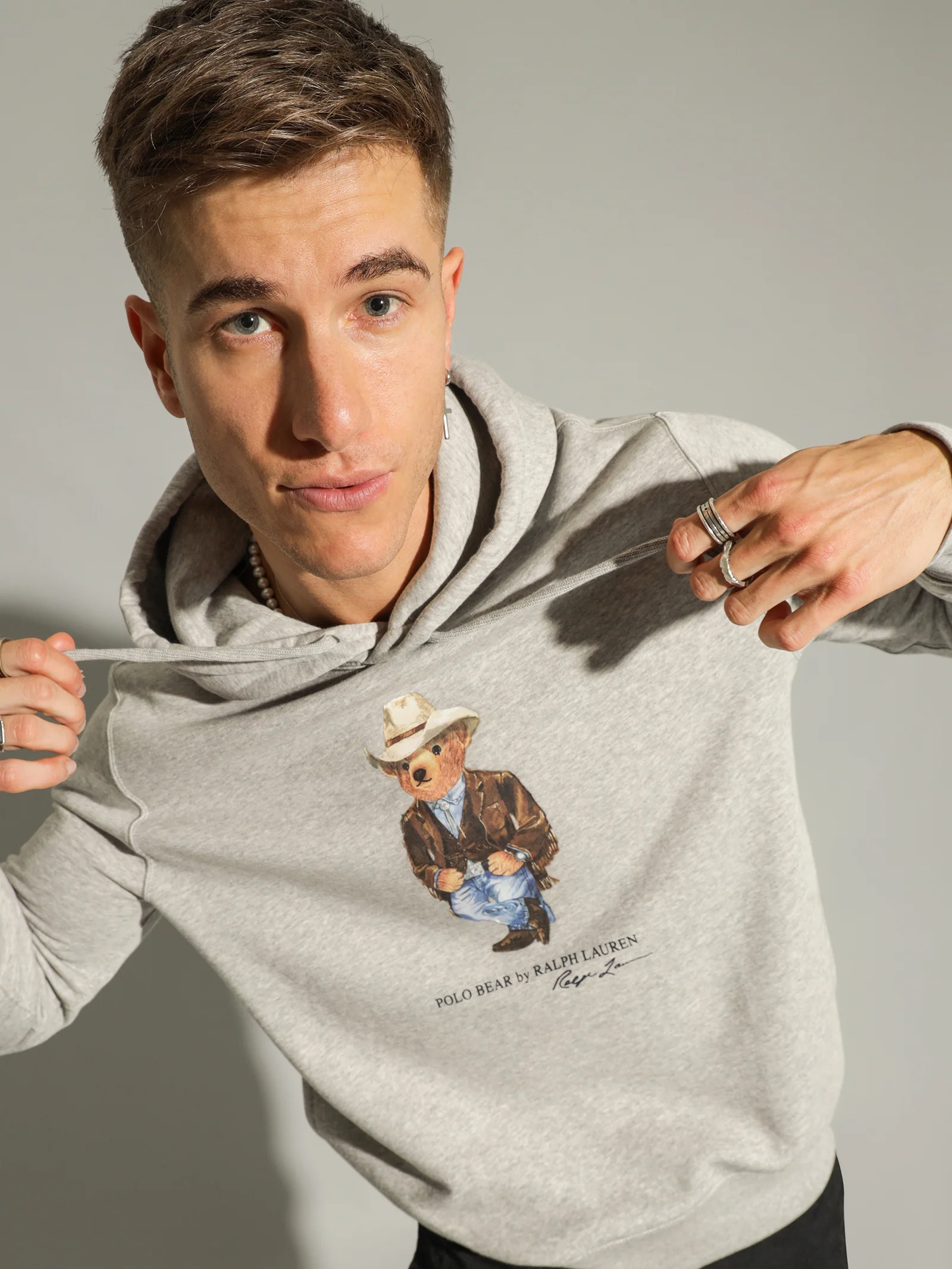 Cowboy Bear Hoodie