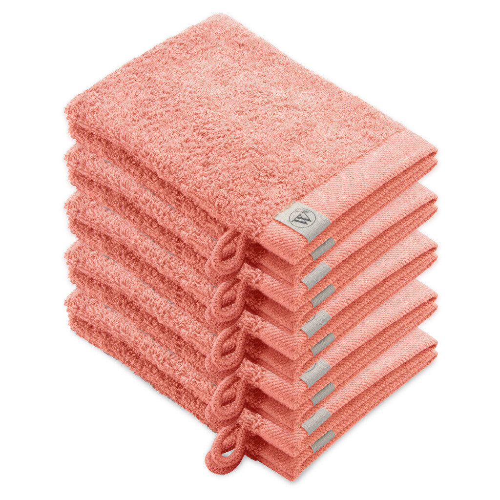 Walra - Washand Remade Cotton - 10x 16x21 - Koraal