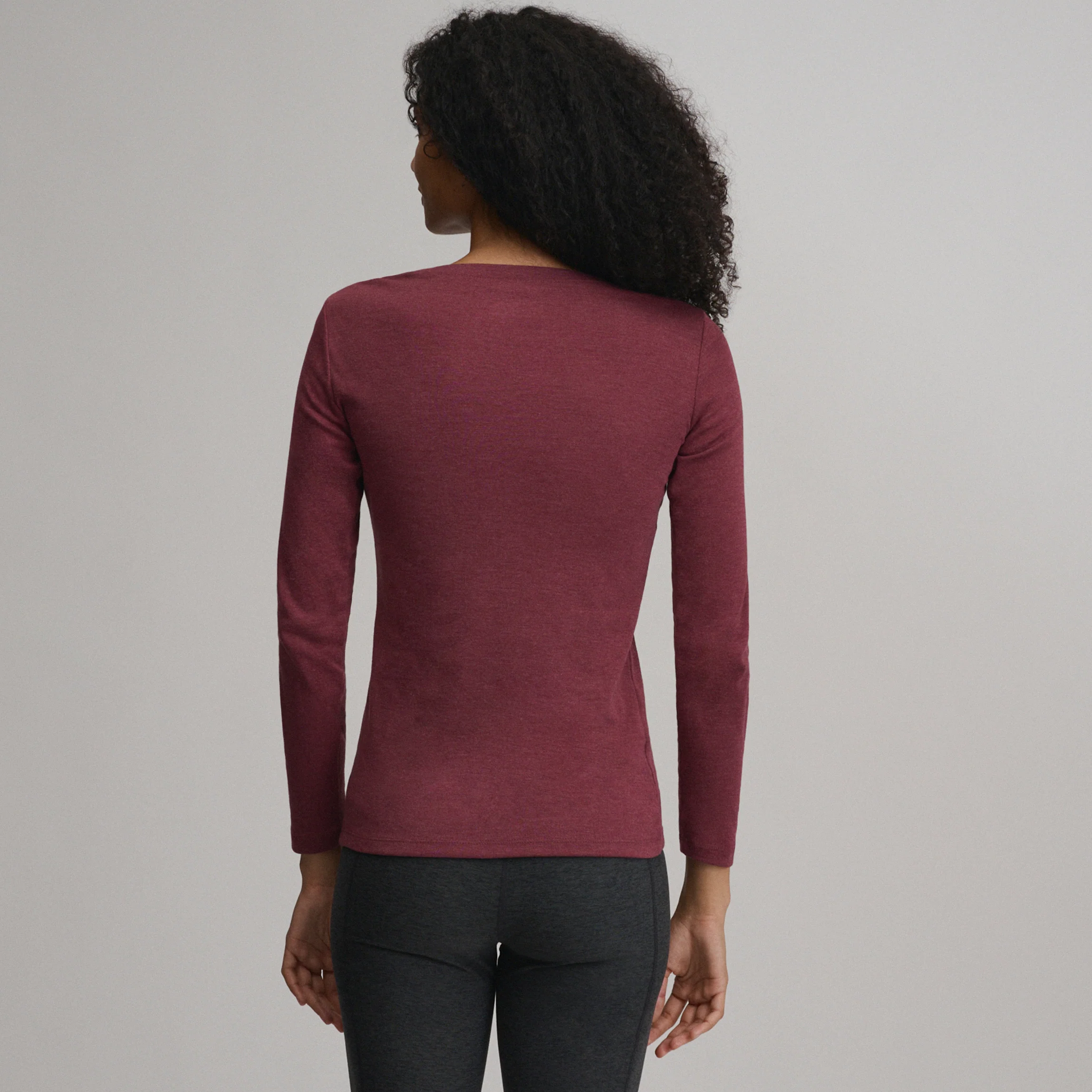 Women's Fav Long Sleeve Crew Neck Tee