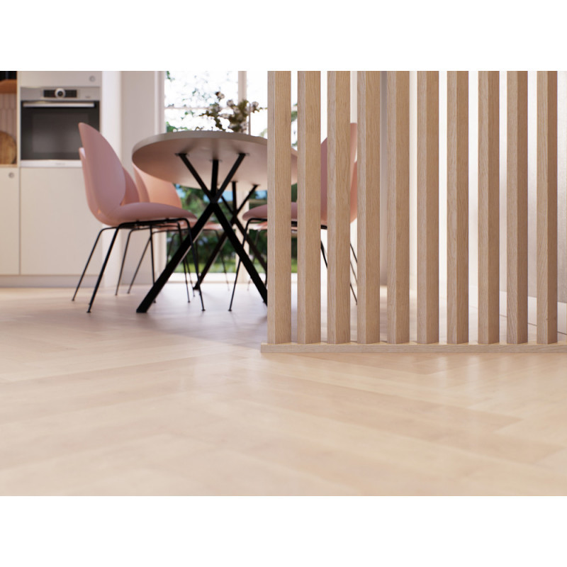 Profilé incliné en MDF Decowall Roomdivider chêne naturel 100 cm 2 pièces CANDO