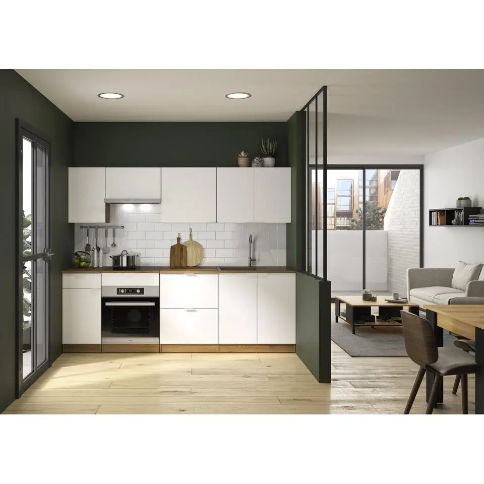 Bovenkast keuken Eden - 60 x 31 x 35 cm - Helvezia Oak-design