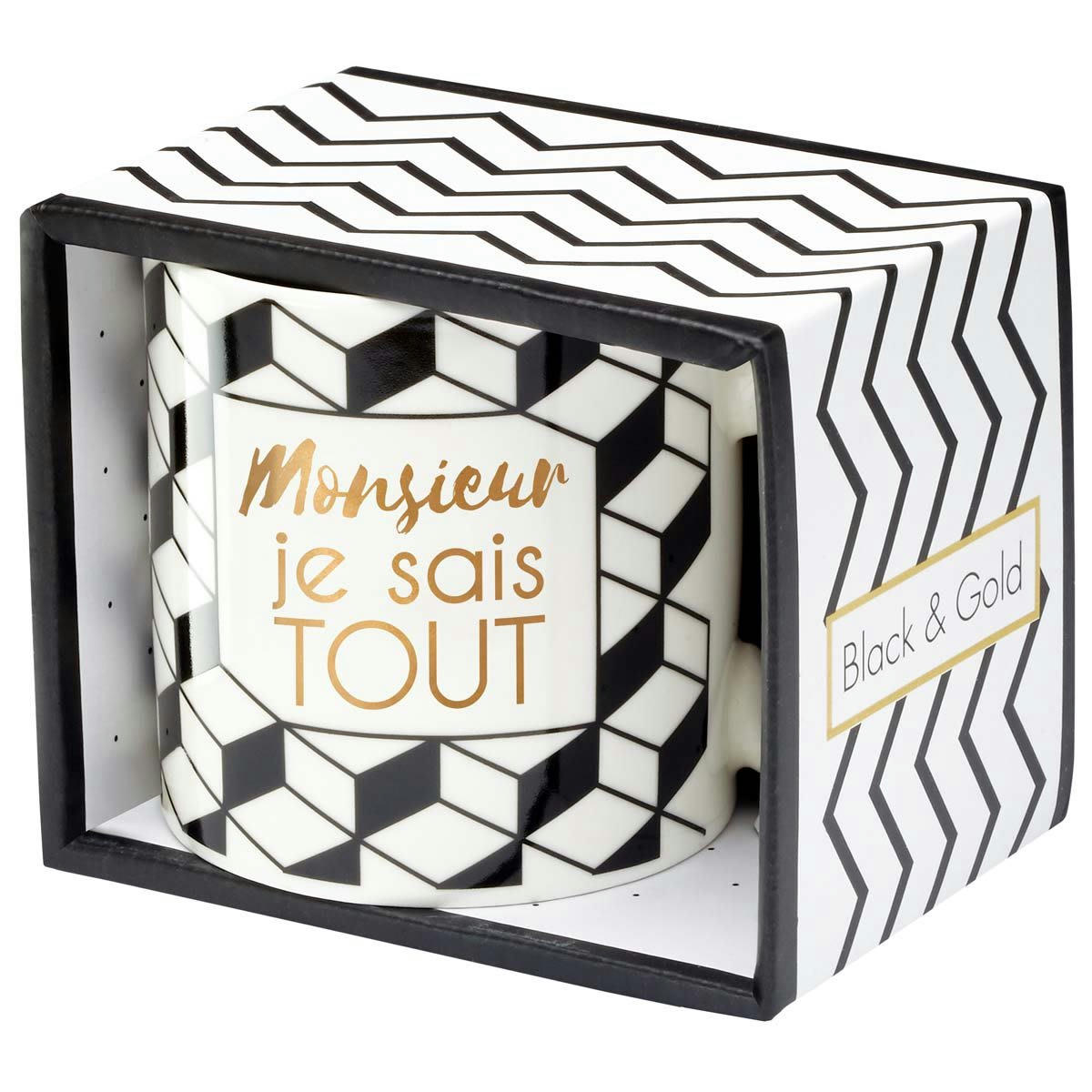 - Mug cadeau monsieur je sais tout