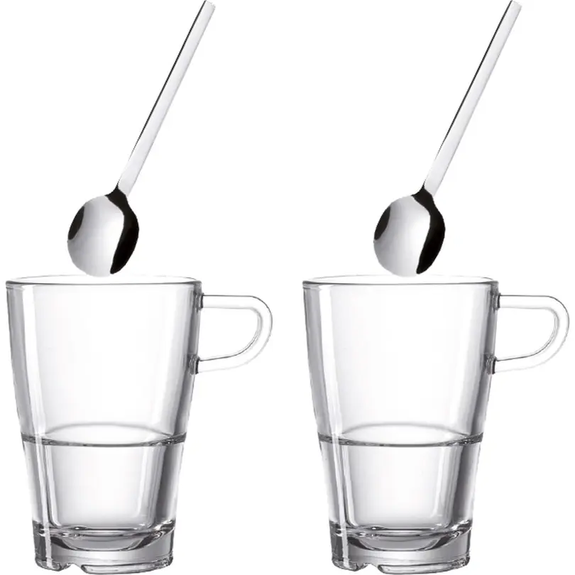 Latte Macchiato Glas 2er-Set Senso