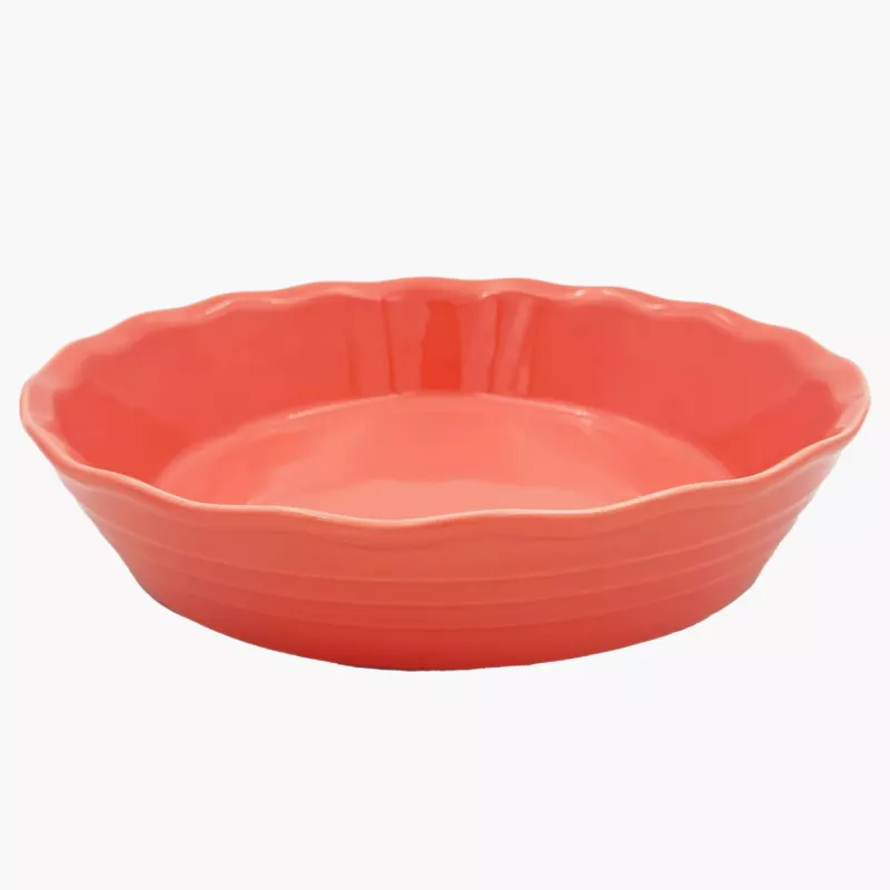 Forma do pieczenia DUKA PUFF 25 cm koralowa ceramiczna