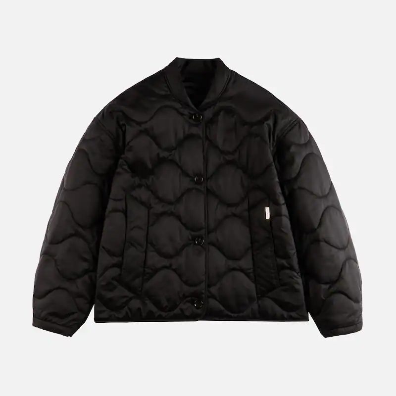 Bomber Jacket in quilted nylon