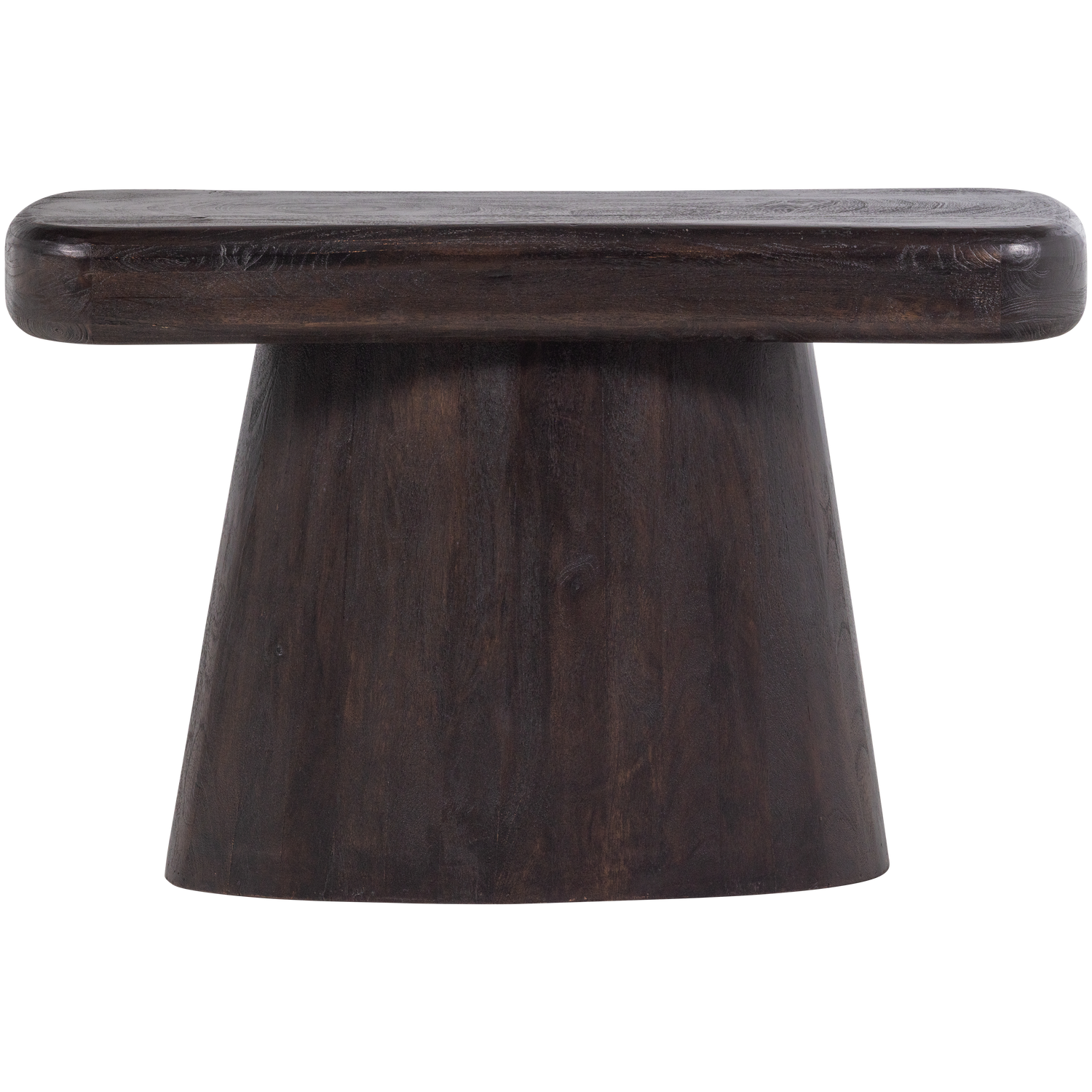 WOOOD sidetable Amco - Mango Hout - Zwart - 76x120x40