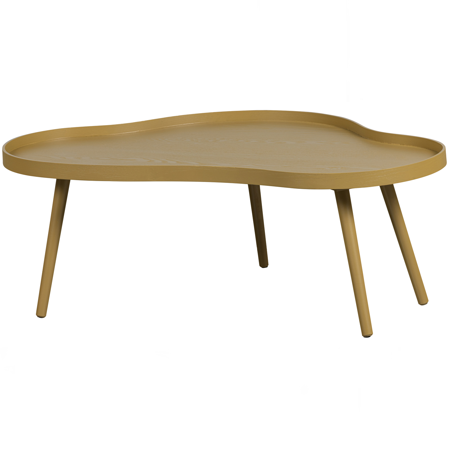 WOOOD bijzettafel Mea- Grenen/MDF - Alpaca - 35x100x58
