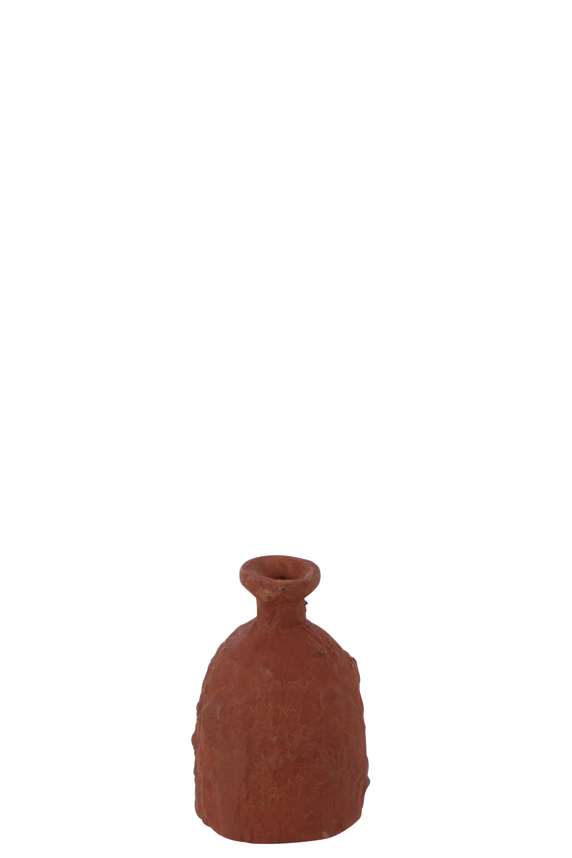 J-Line vaas Soliflore - aluminium - terracotta