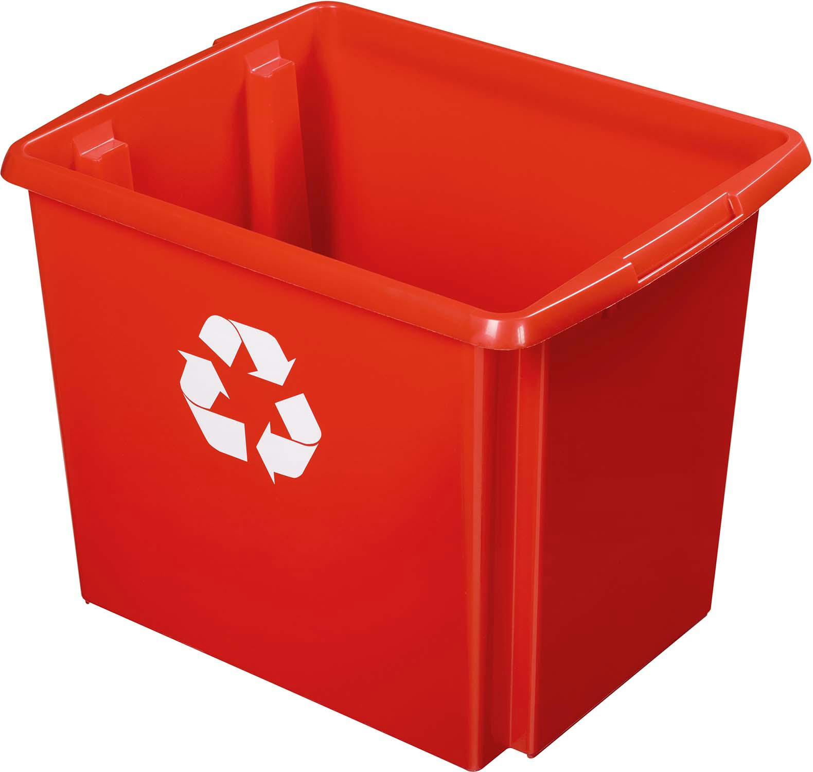 - Boite de recyclage nesta box 45 litres rouge