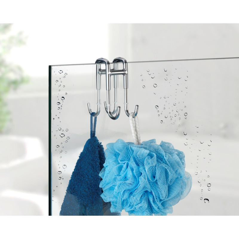 Double crochet de douche WENKO