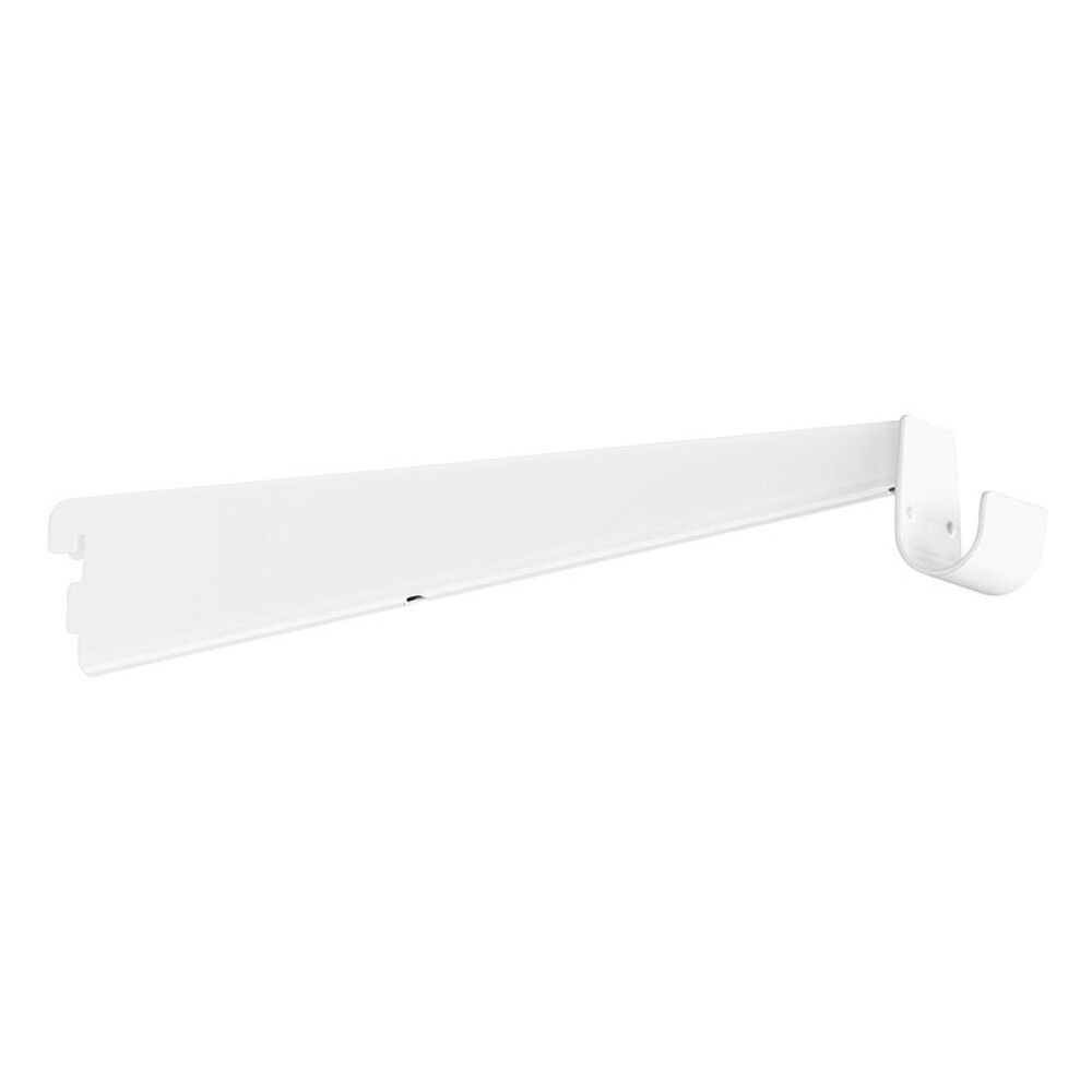 KNEKT ELFA FOR GARDEROBESTANGHOLDER 320MM HVIT