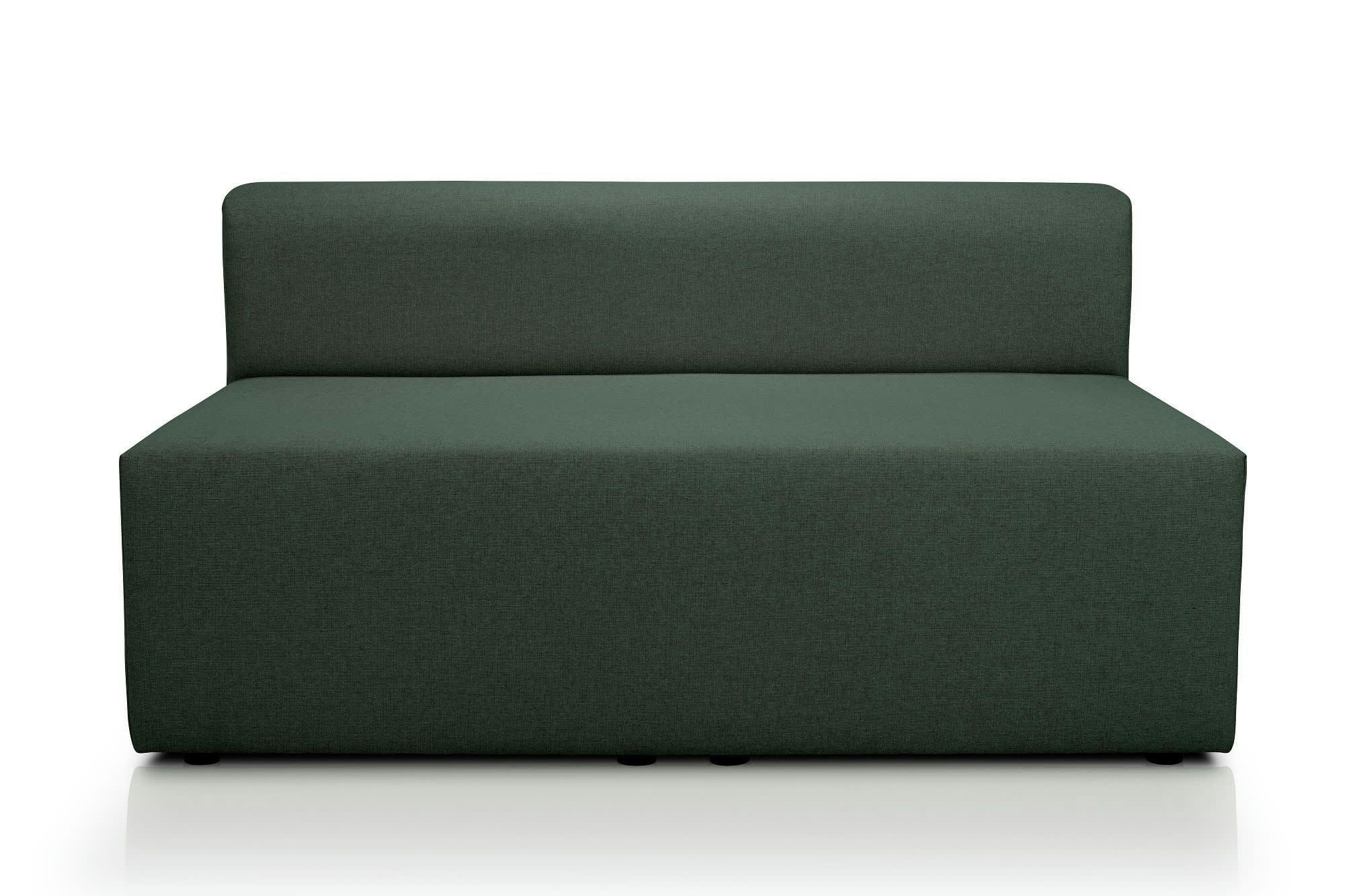 CENTAURI - Chauffeuse 2 places  en tissu vert