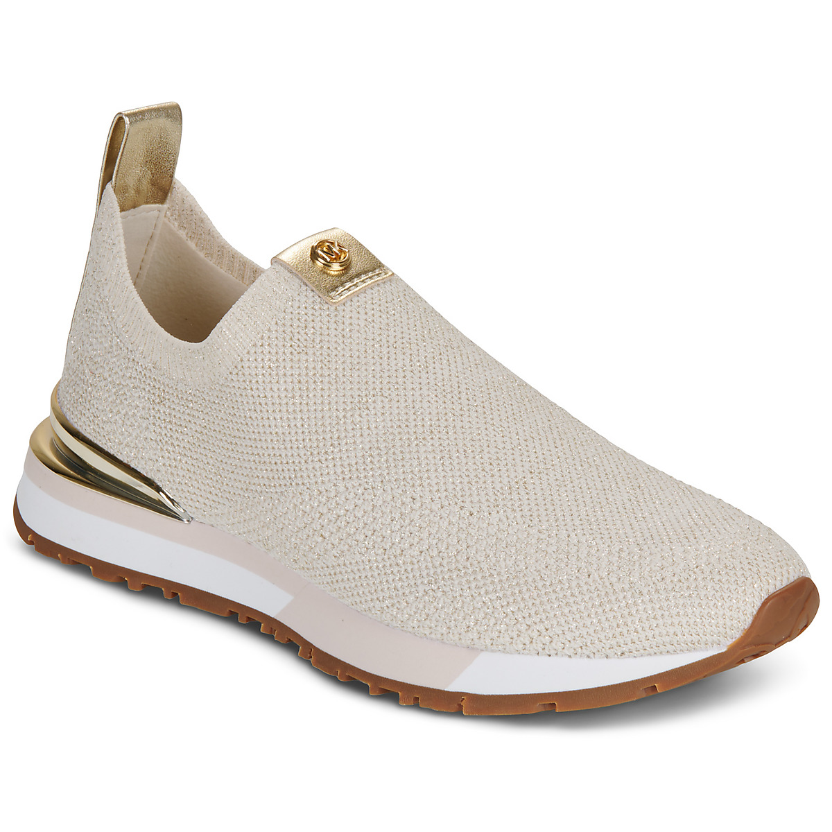 MICHAEL Michael Kors - NOVA SLIP ON - Beige / Gold