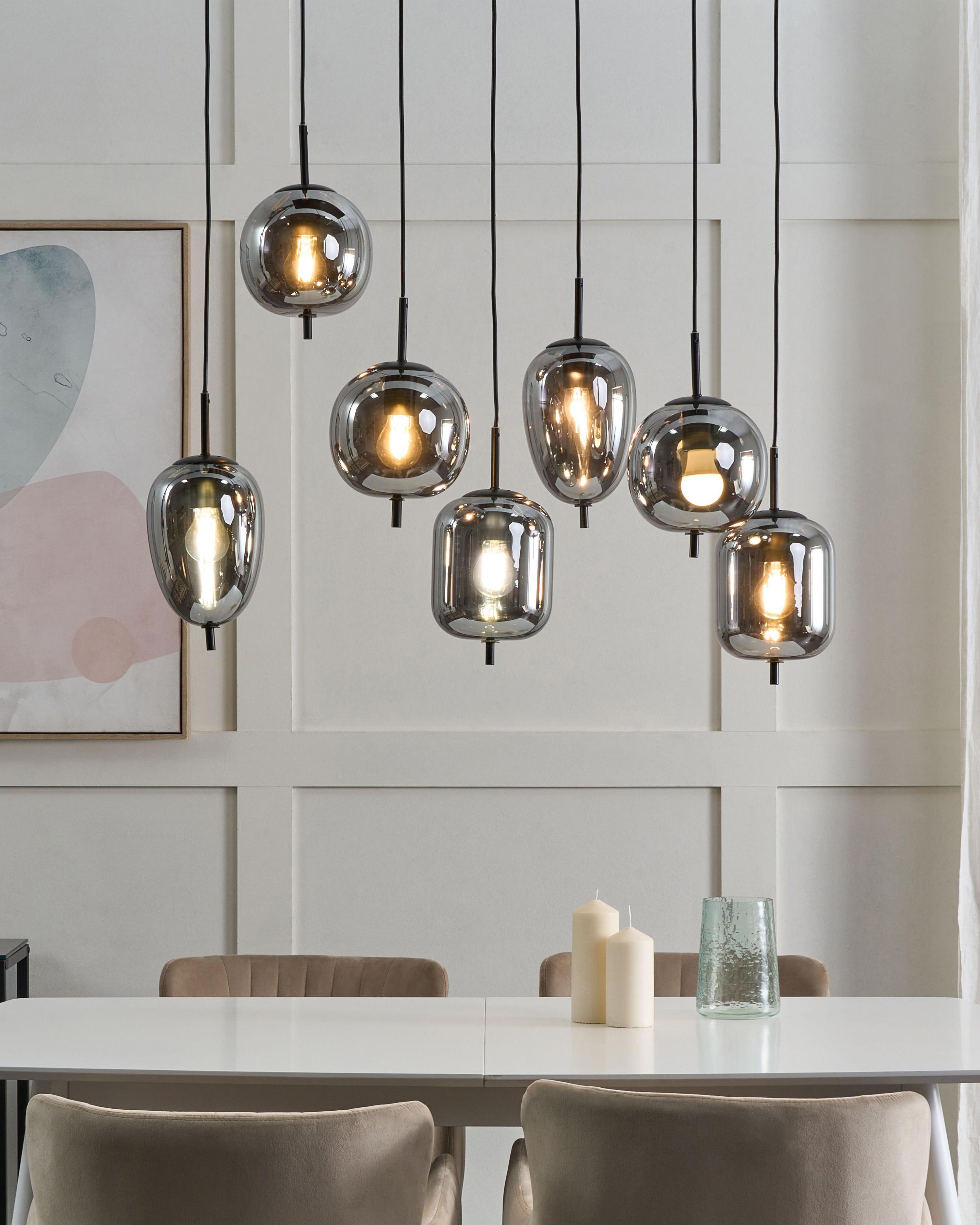 Pendant Lamp TARLO Glass Brass