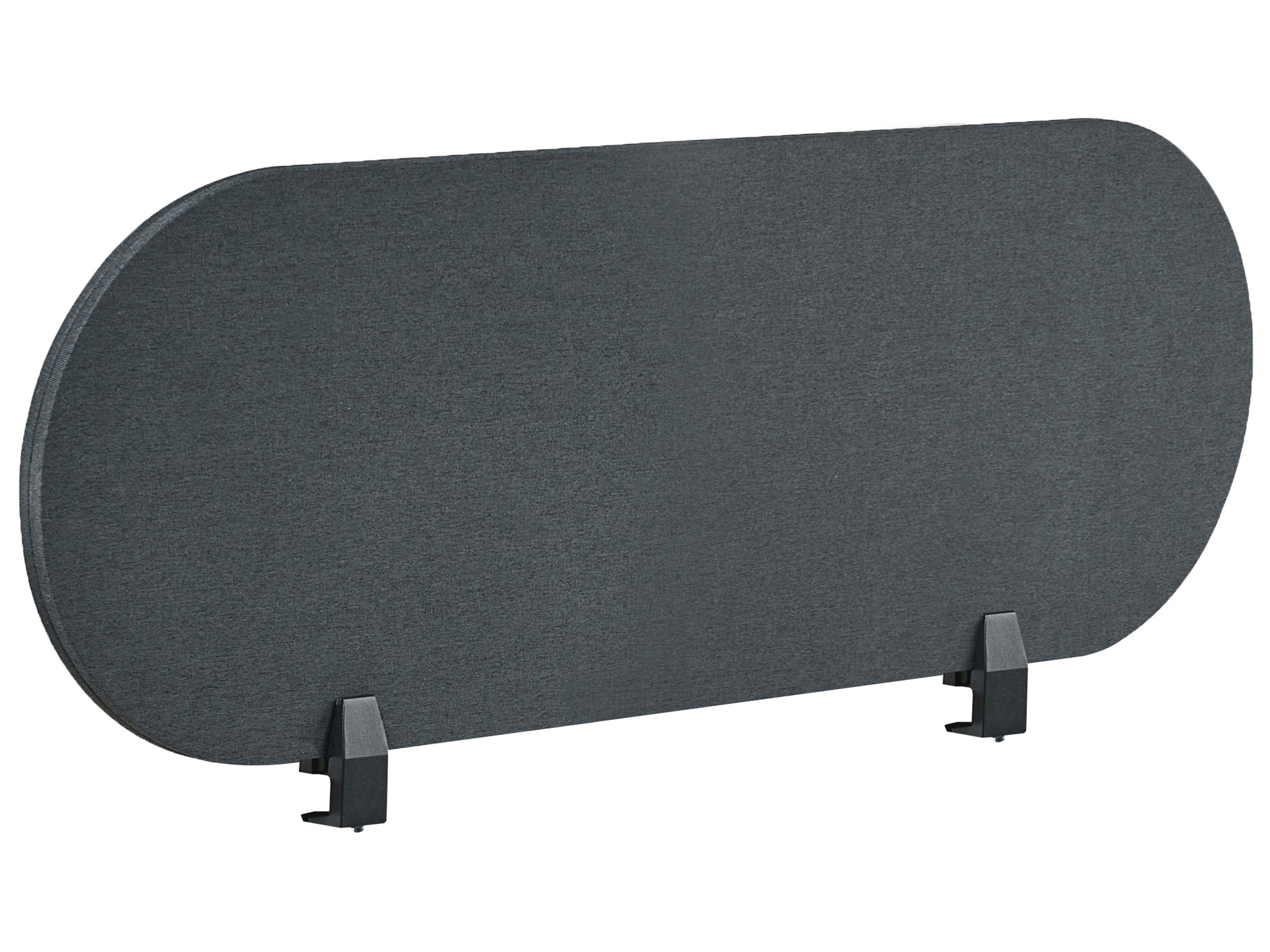 Desk Screen SPARKY 120 x 40 cm Dark Grey