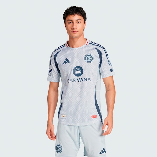 Chicago Fire adidas 2025 The Municipal Kit Authentic Jersey - Light Blue