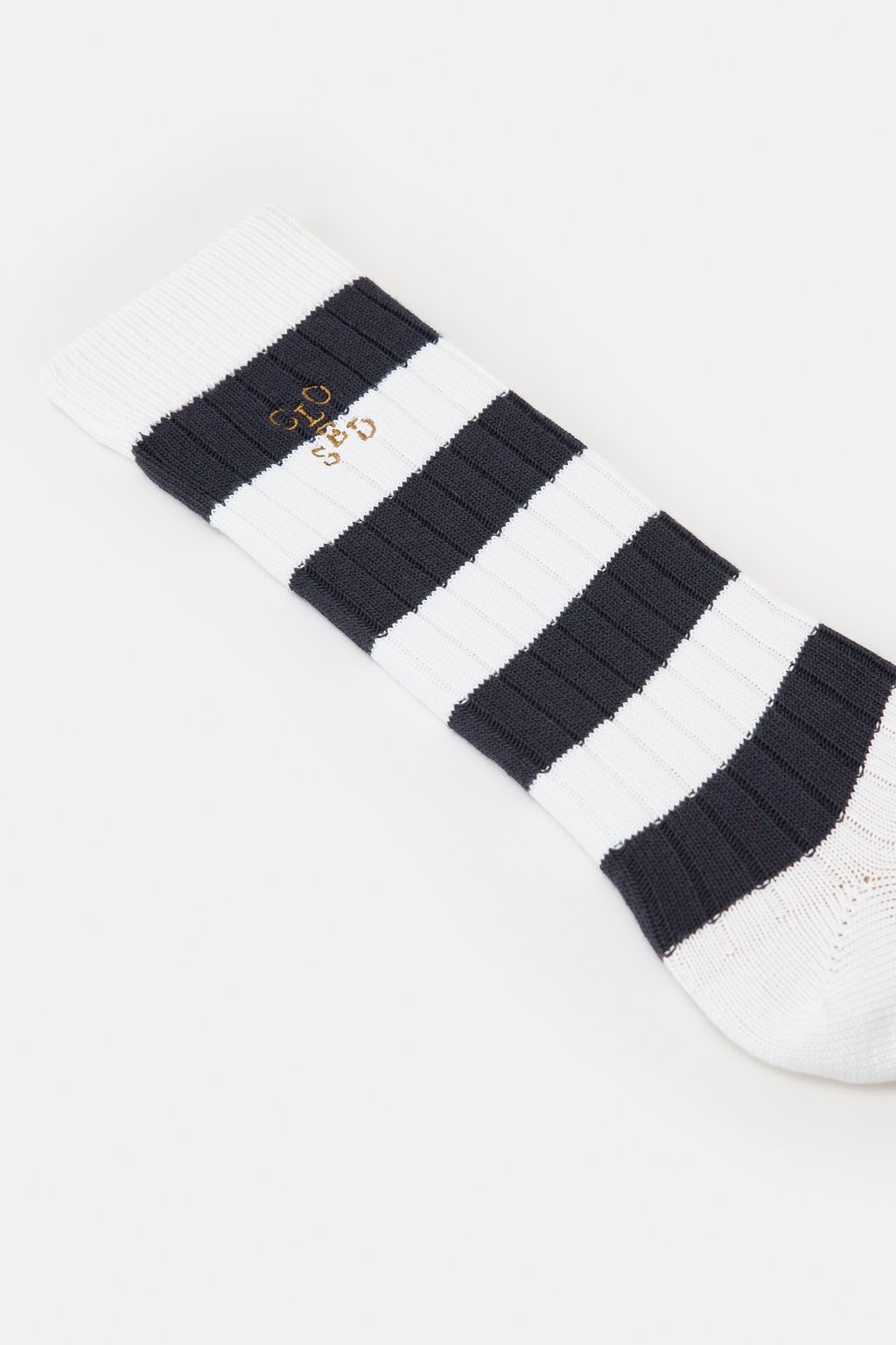 Gestreifte Socken aus Baumwoll-Mix