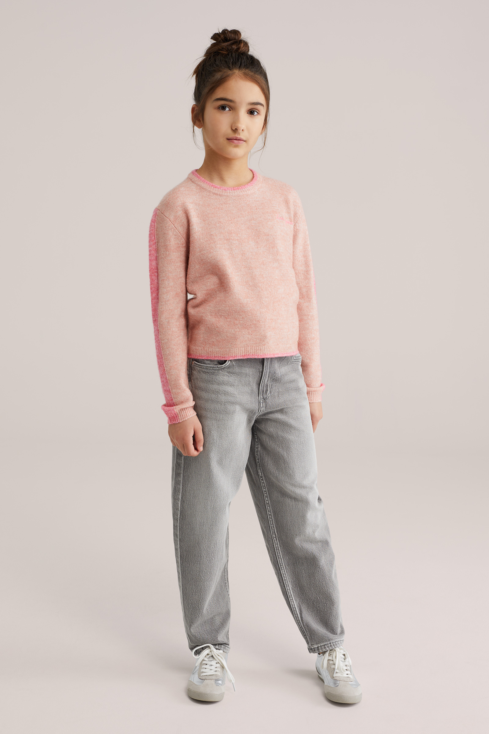 Meisjes gebreide trui